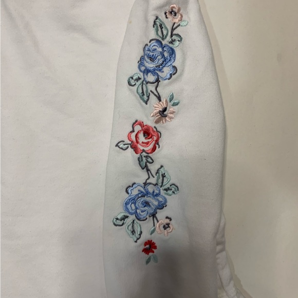 White peplum Calvin Klein White Sweater Size 7 - Picture 5 of 7